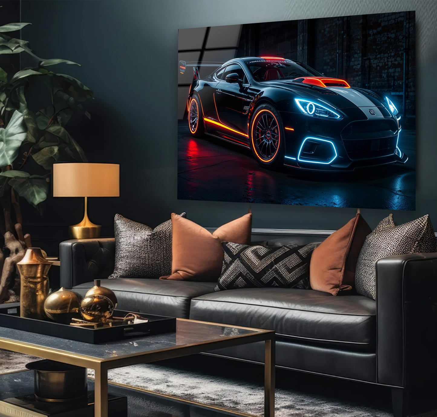 Neon Speed Car