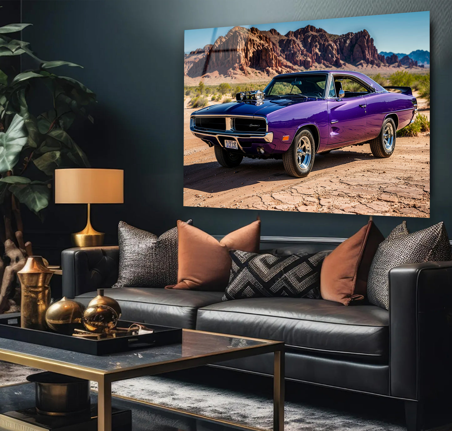 1970 Dodge Charger RT Fast and Furious Purple Valley of Fire USA