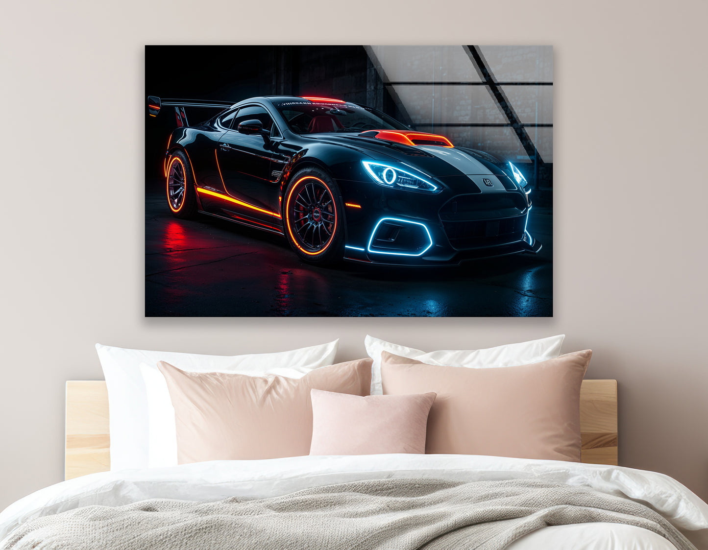 Neon Speed Car