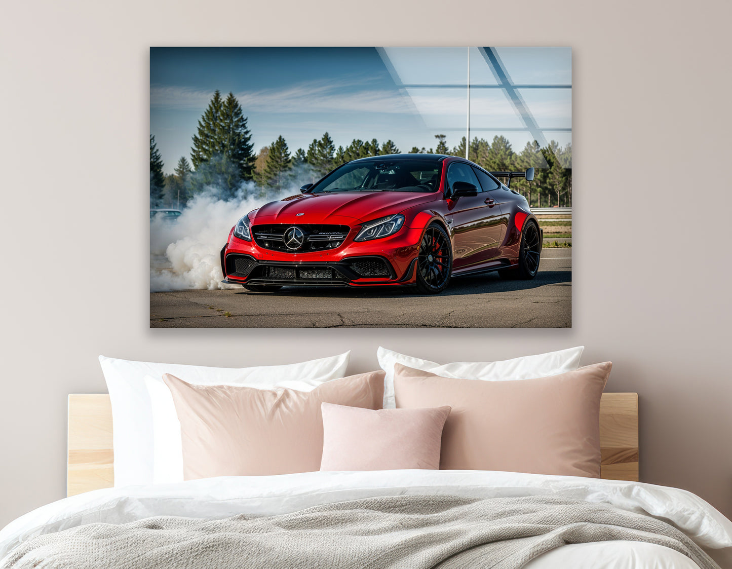 C63 AMG Black Series Burnout