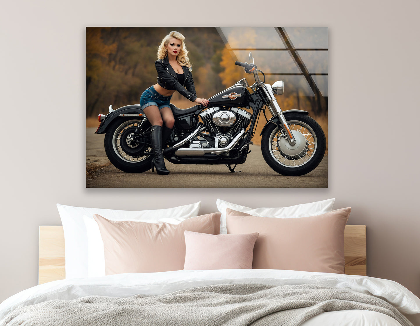 Harley Davidson Pin Up Girl