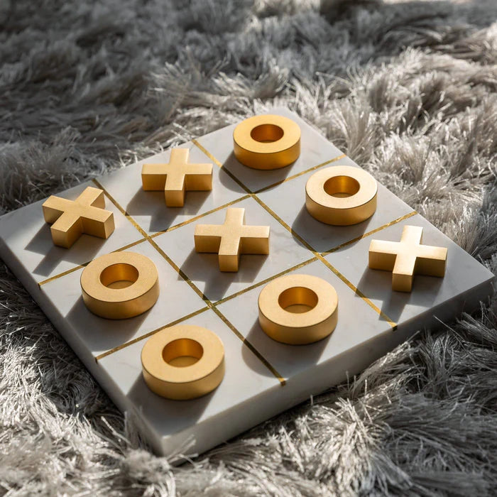 Gioco di marmo Tic-Tac-Toe