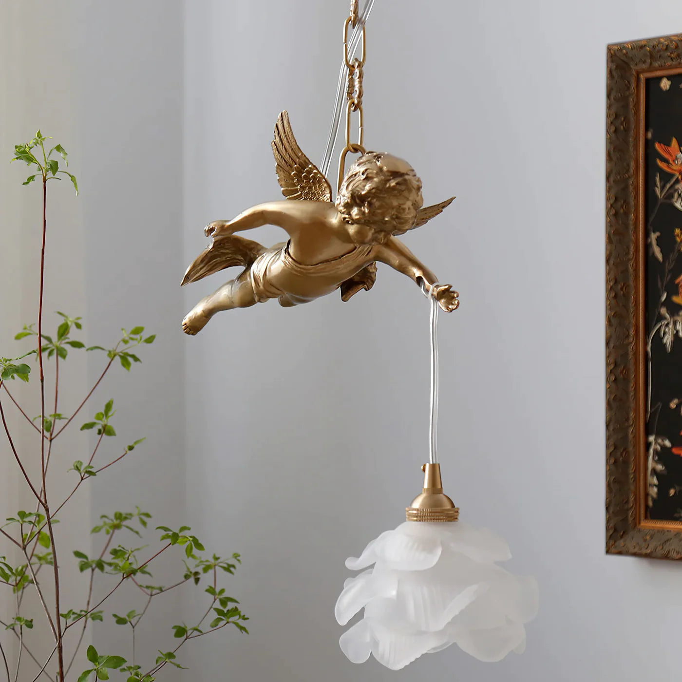 Vintage Angel pendant lamp