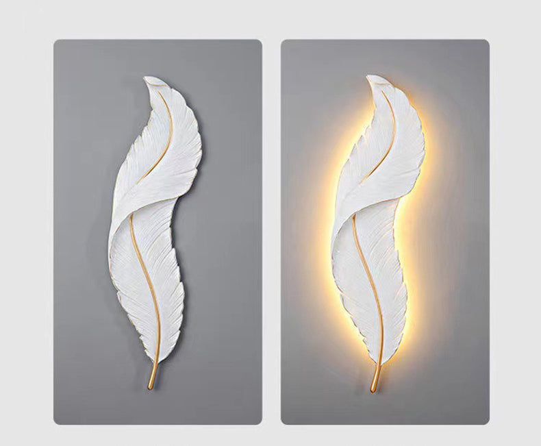 Feather LED lamp