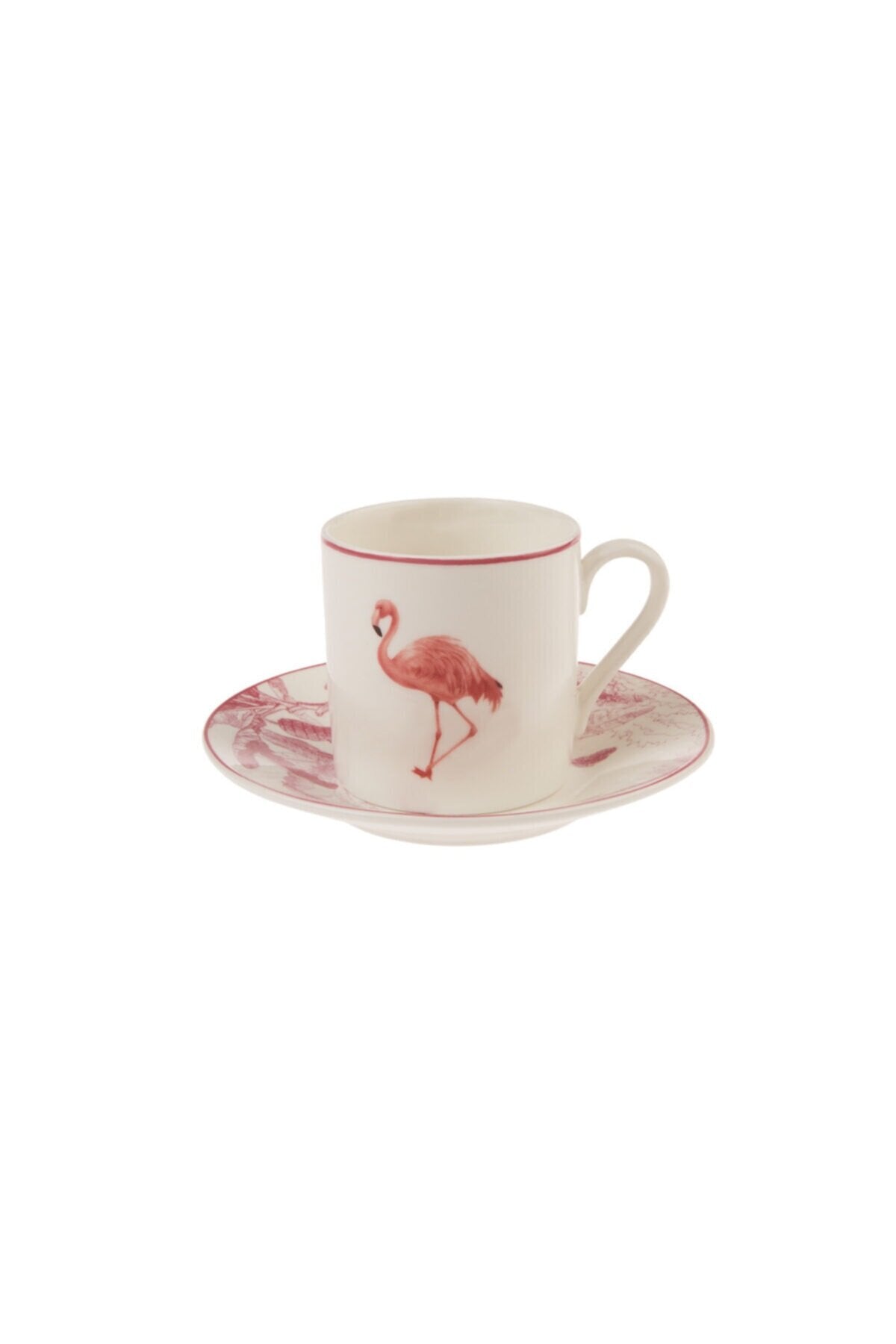 Espresso Tassen Unterteller Tiere (Set von 6 x Tasse und Unterteller)