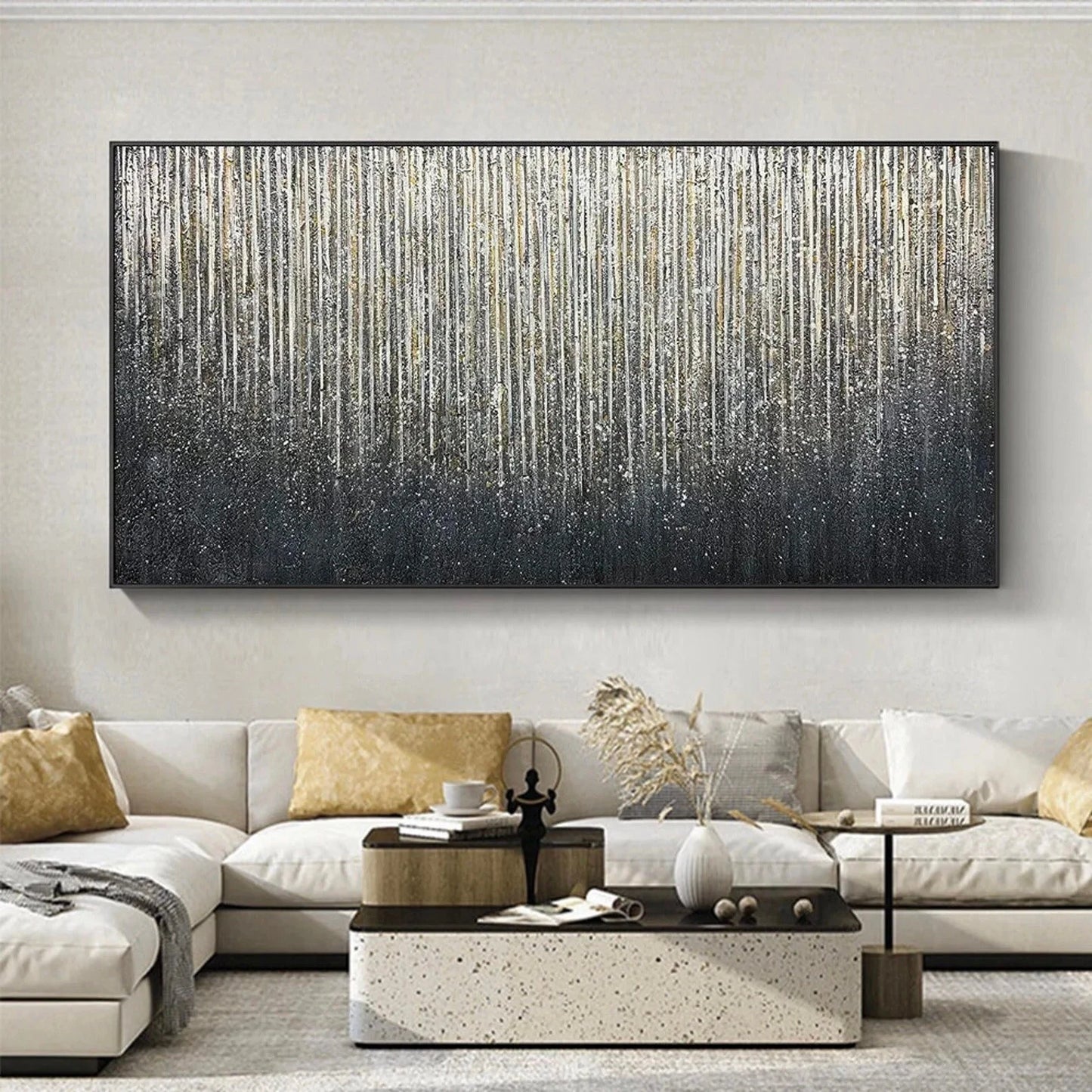 The Glittering Ray Oil Painting Handmade