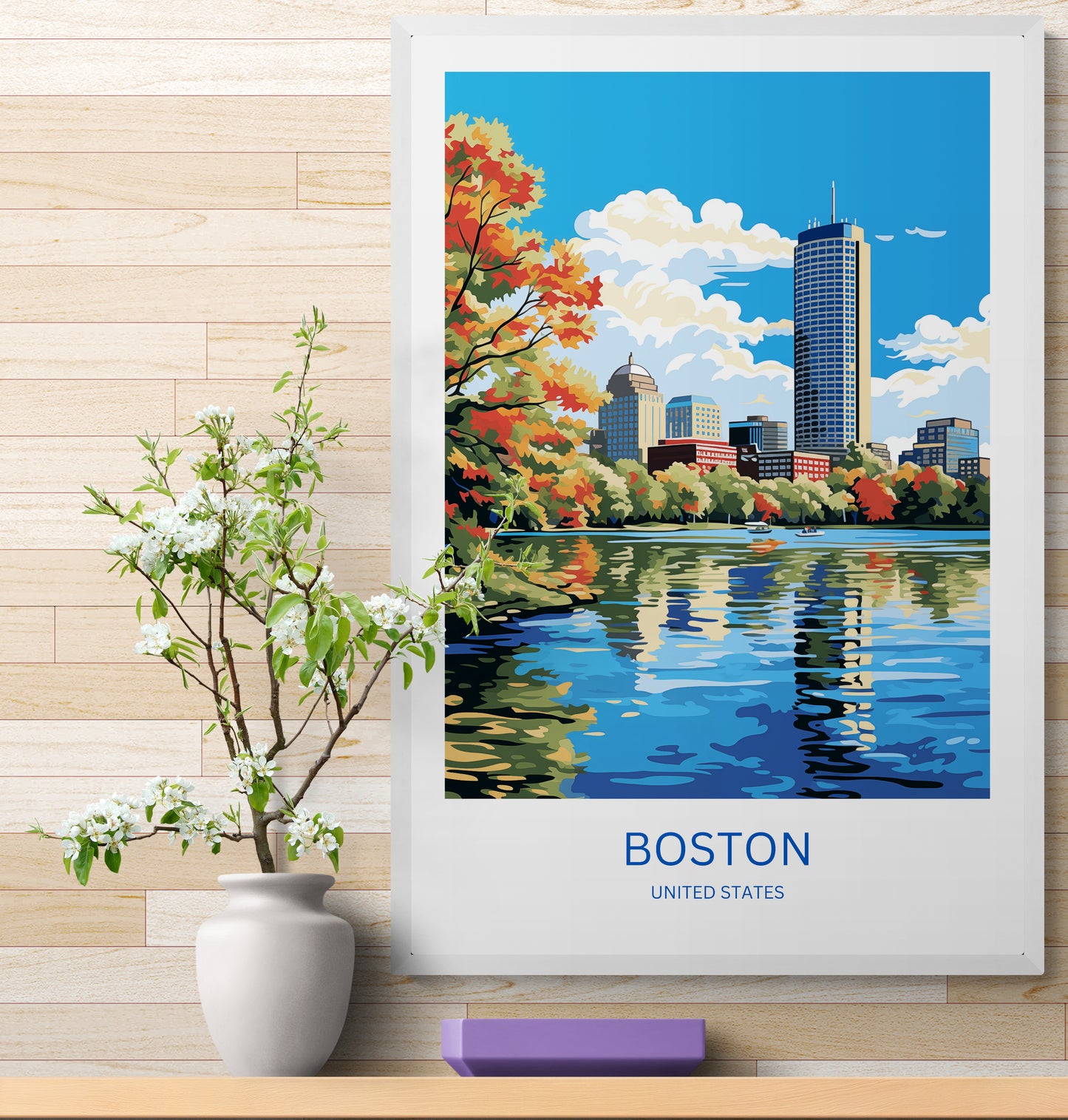 Travel Poster Boston