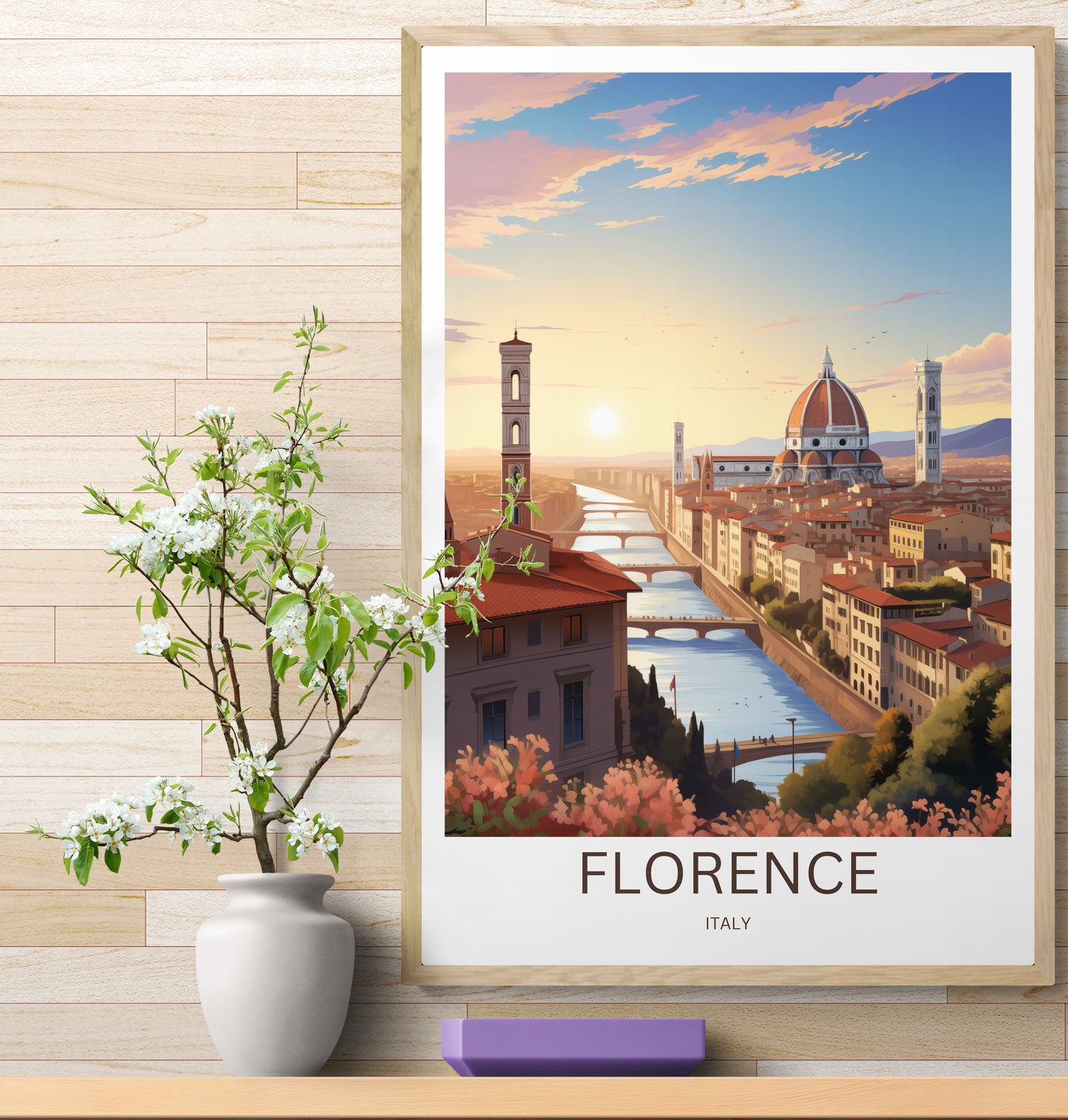 Travel Poster Florenz