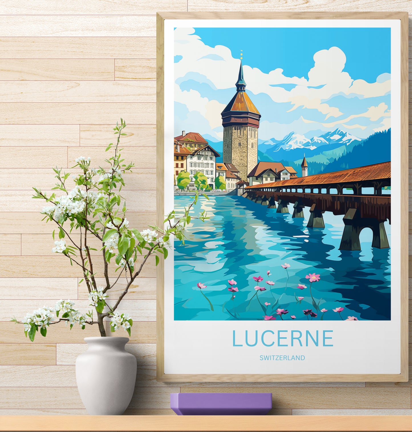 Travel Poster Lucerne