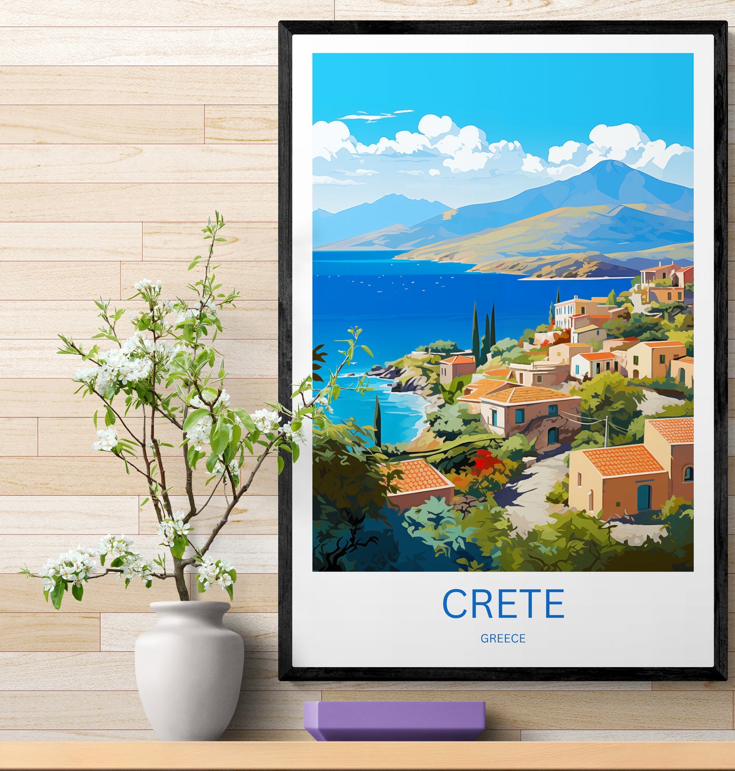 Travel Poster Kreta