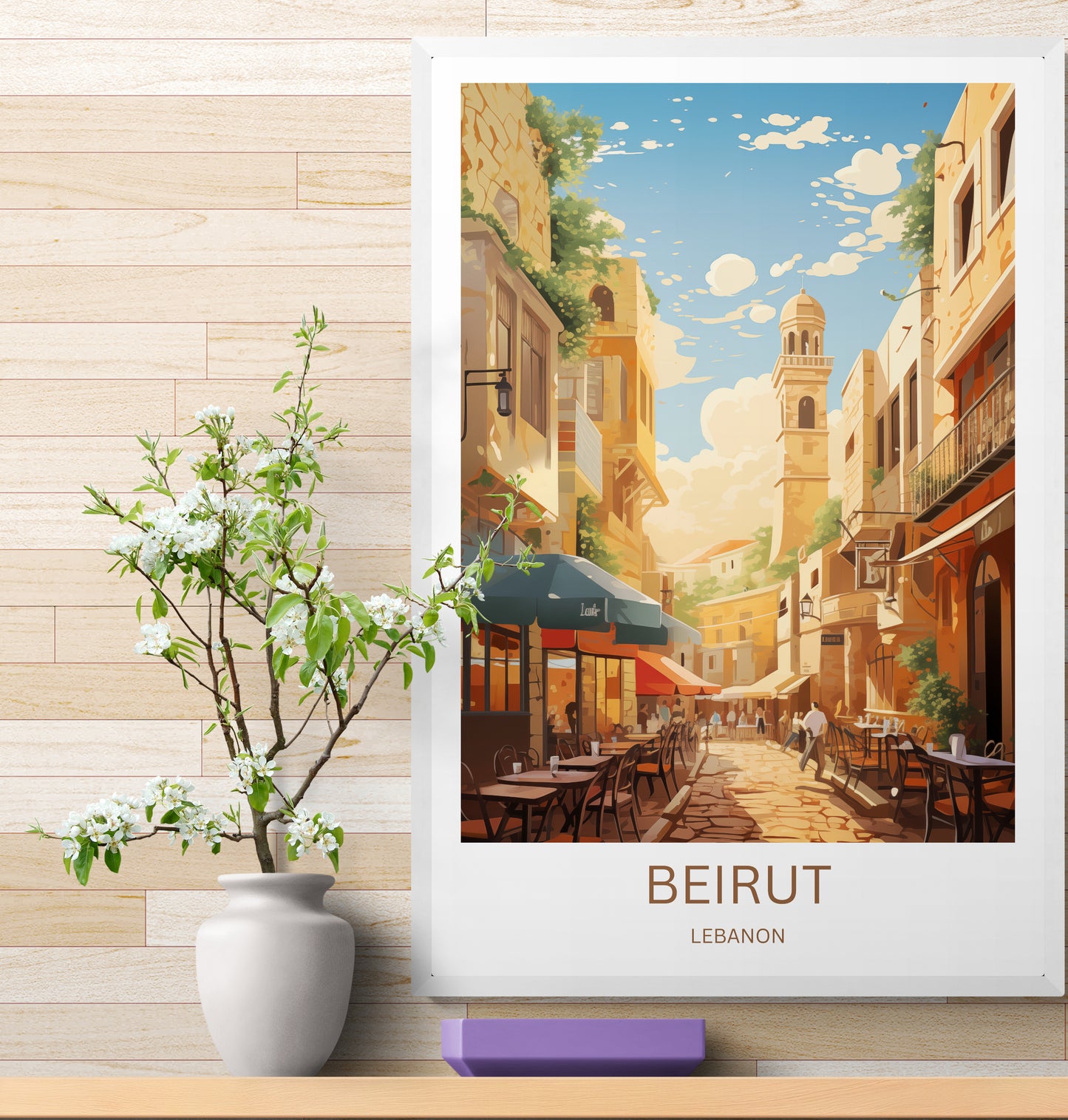 Travel Poster Beirut