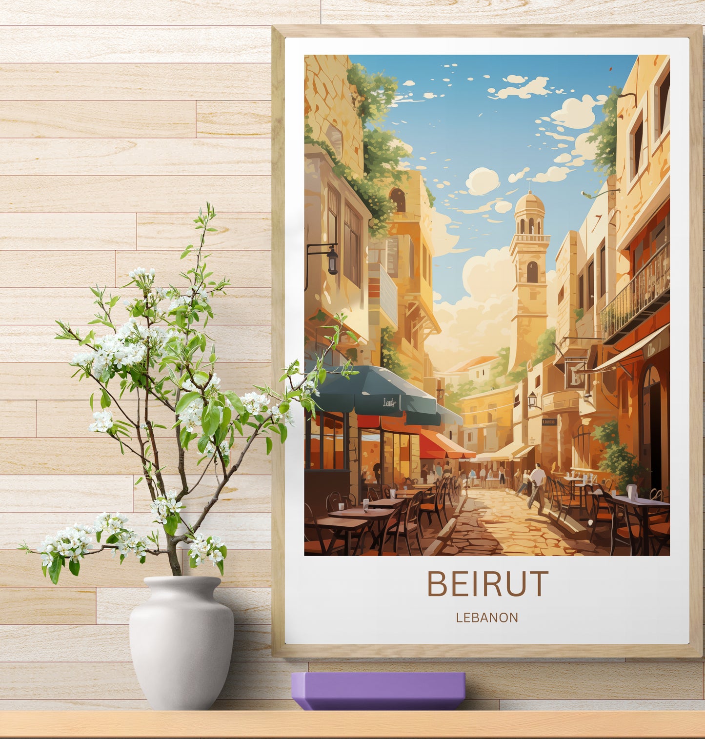 Travel Poster Beirut