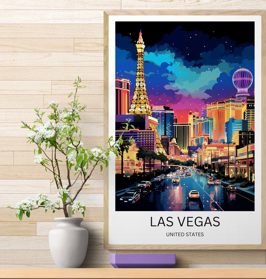 Travel Poster Las Vegas