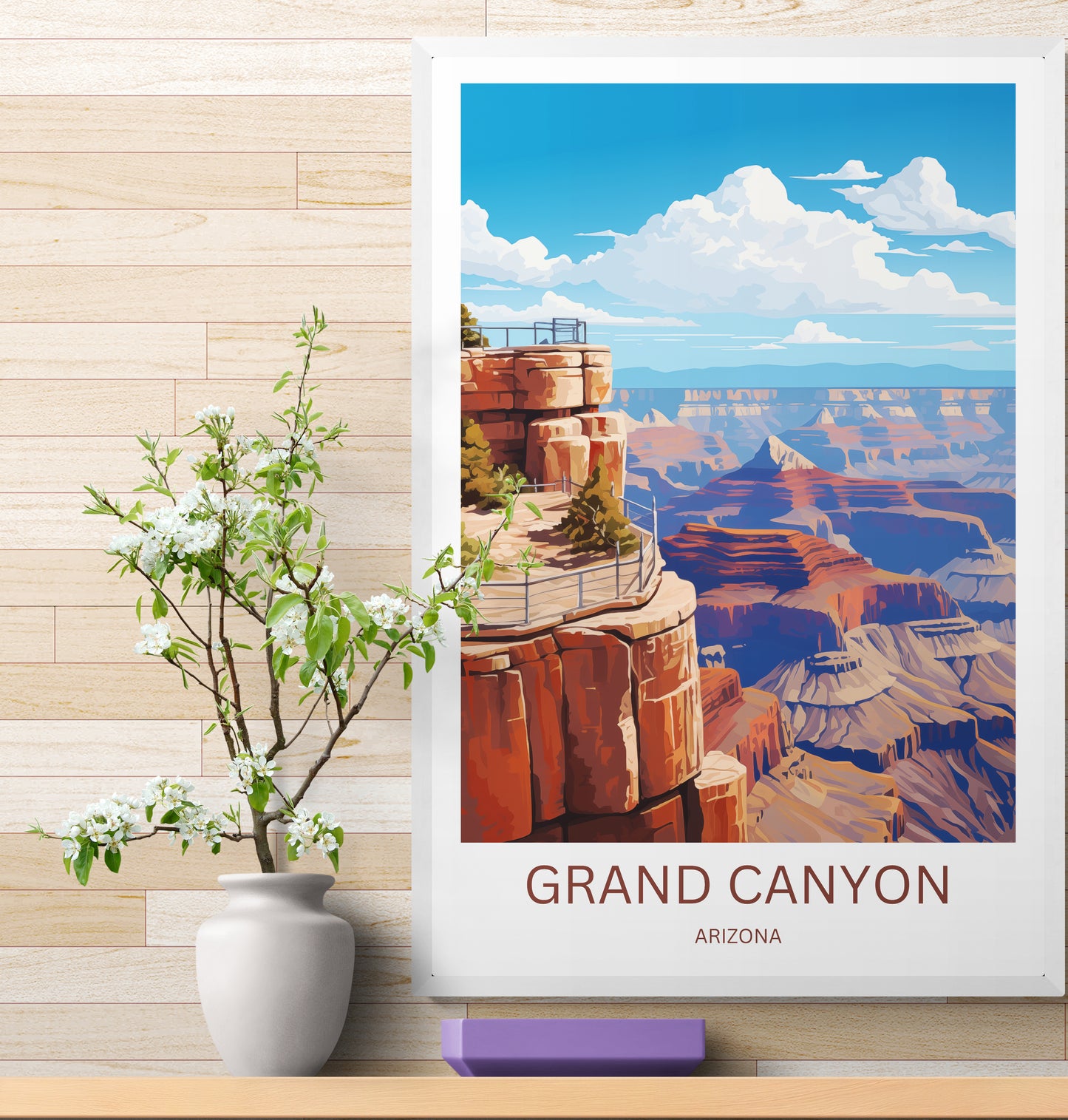 Travel Poster Grand Canyon Arizona