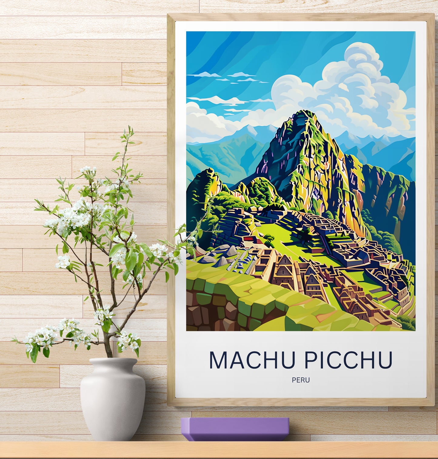 Travel Poster Machu Picchu