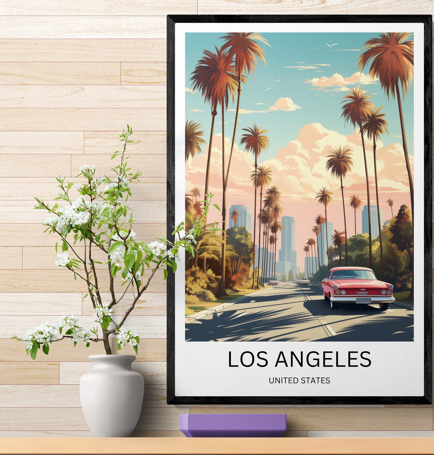 Travel Poster Los Angeles