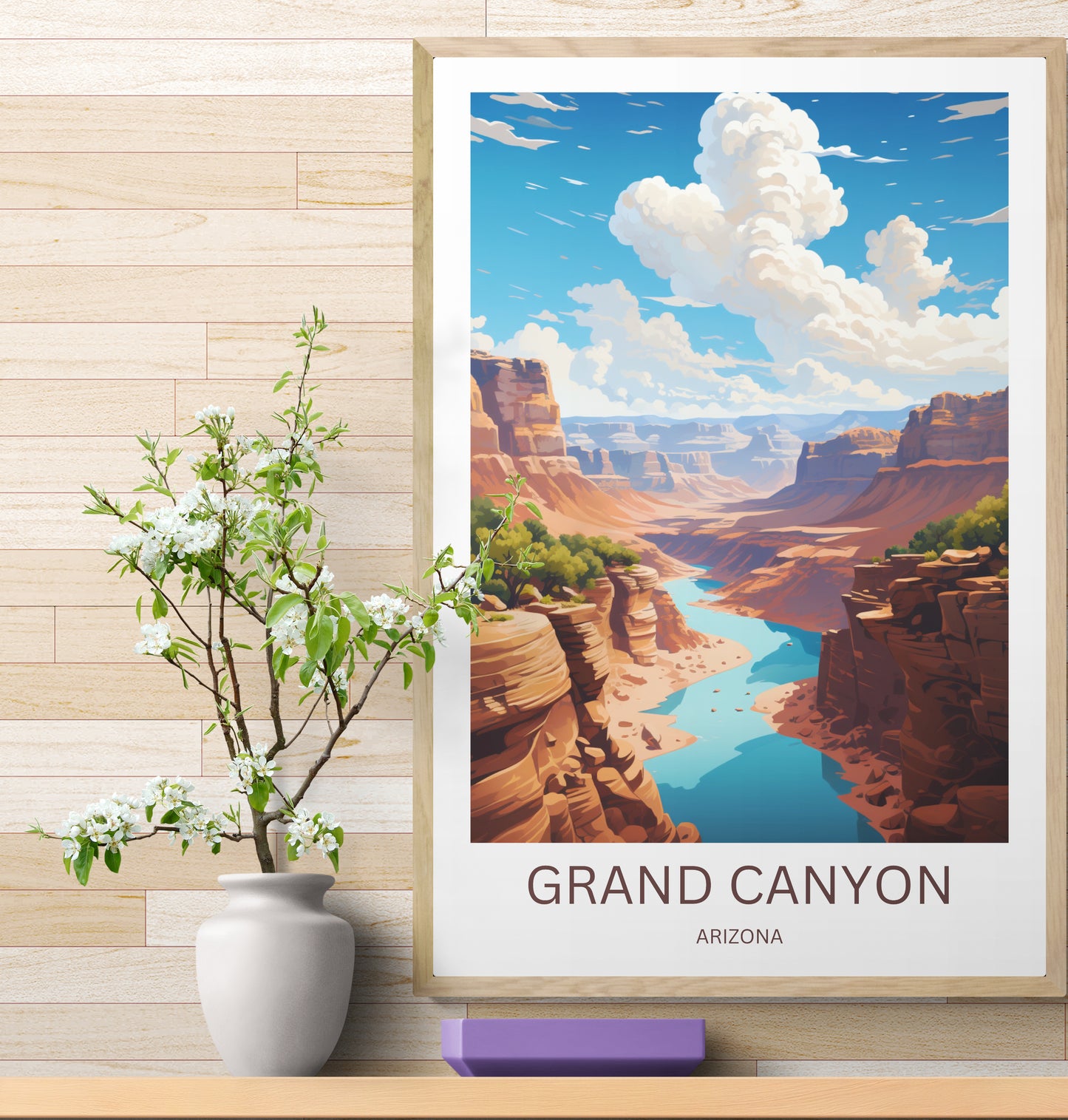 Travel Poster Grand Canyon Arizona