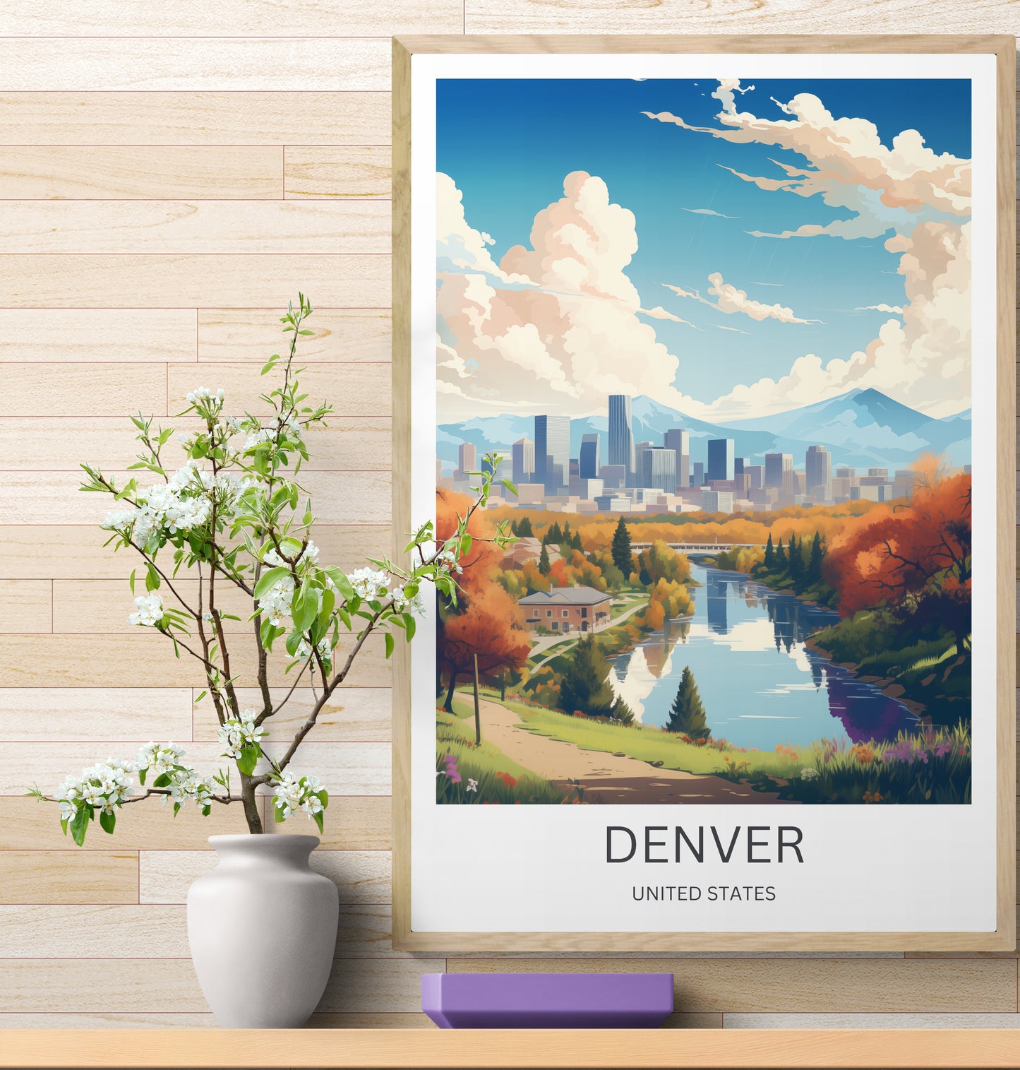 Travel Poster Denver