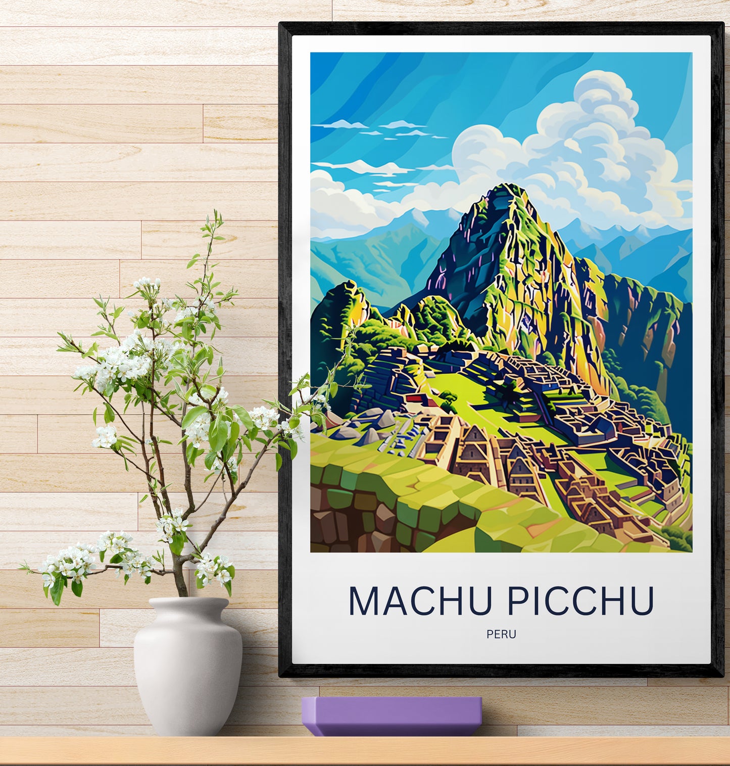 Travel Poster Machu Picchu