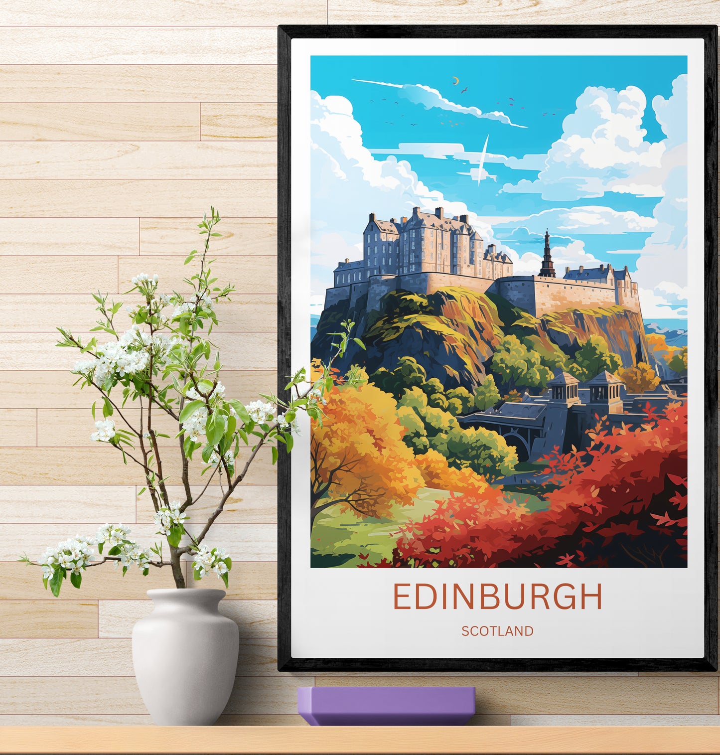 Travel Poster Edinburgh