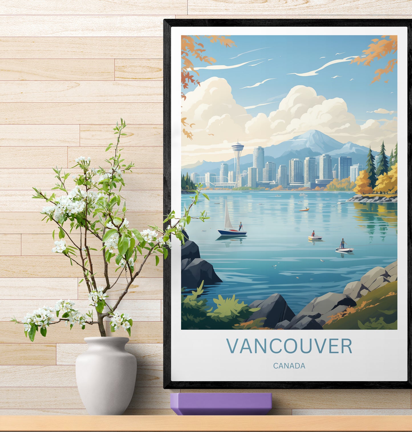 Travel Poster Petra Vancouver