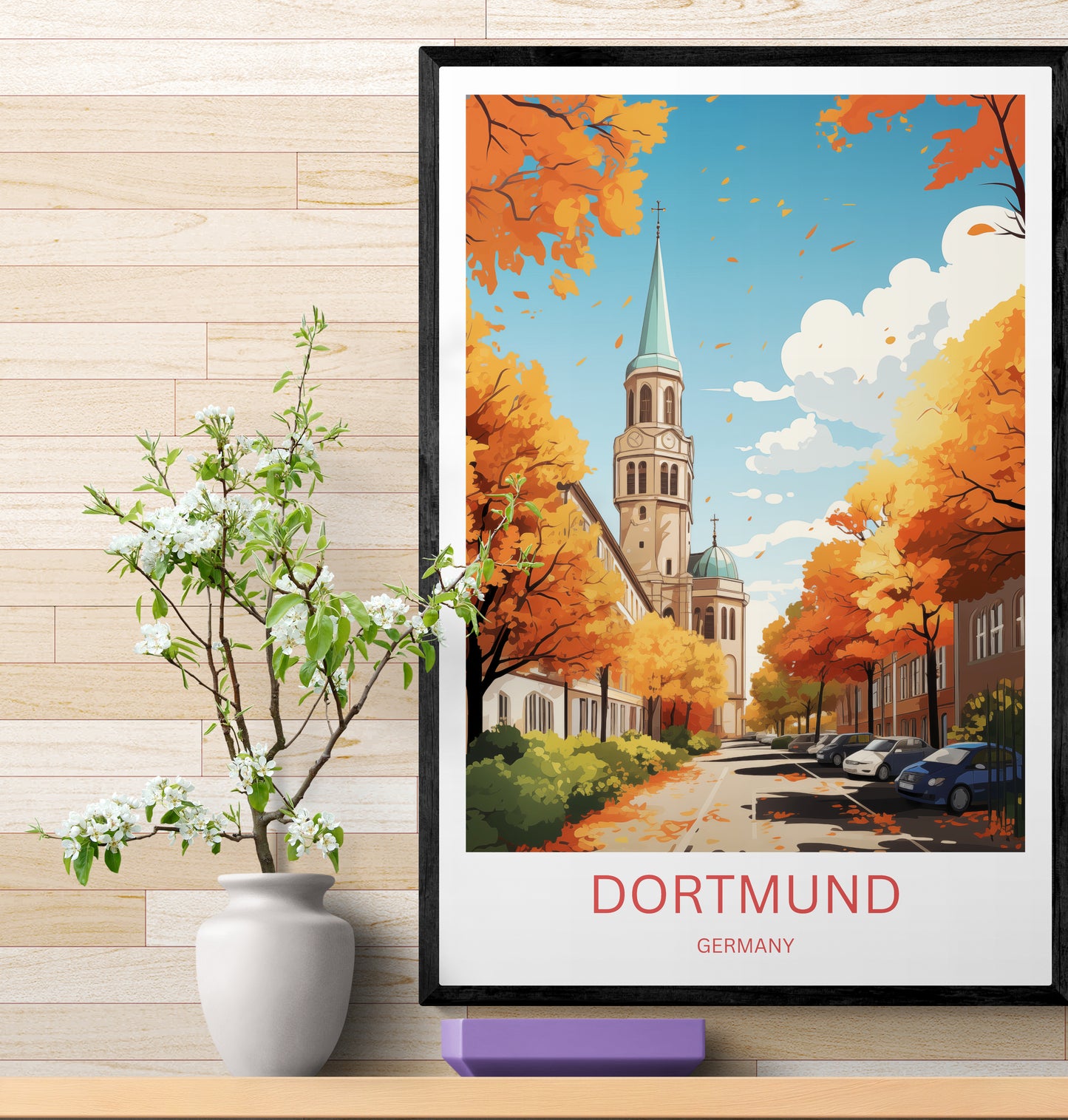 Travel Poster Dortmund