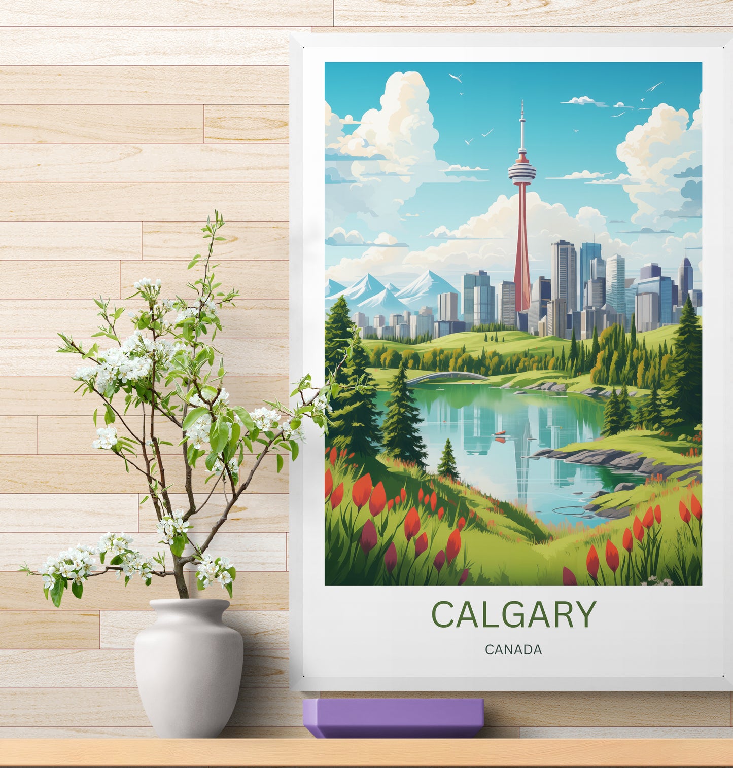 Travel Poster Petra Calgary