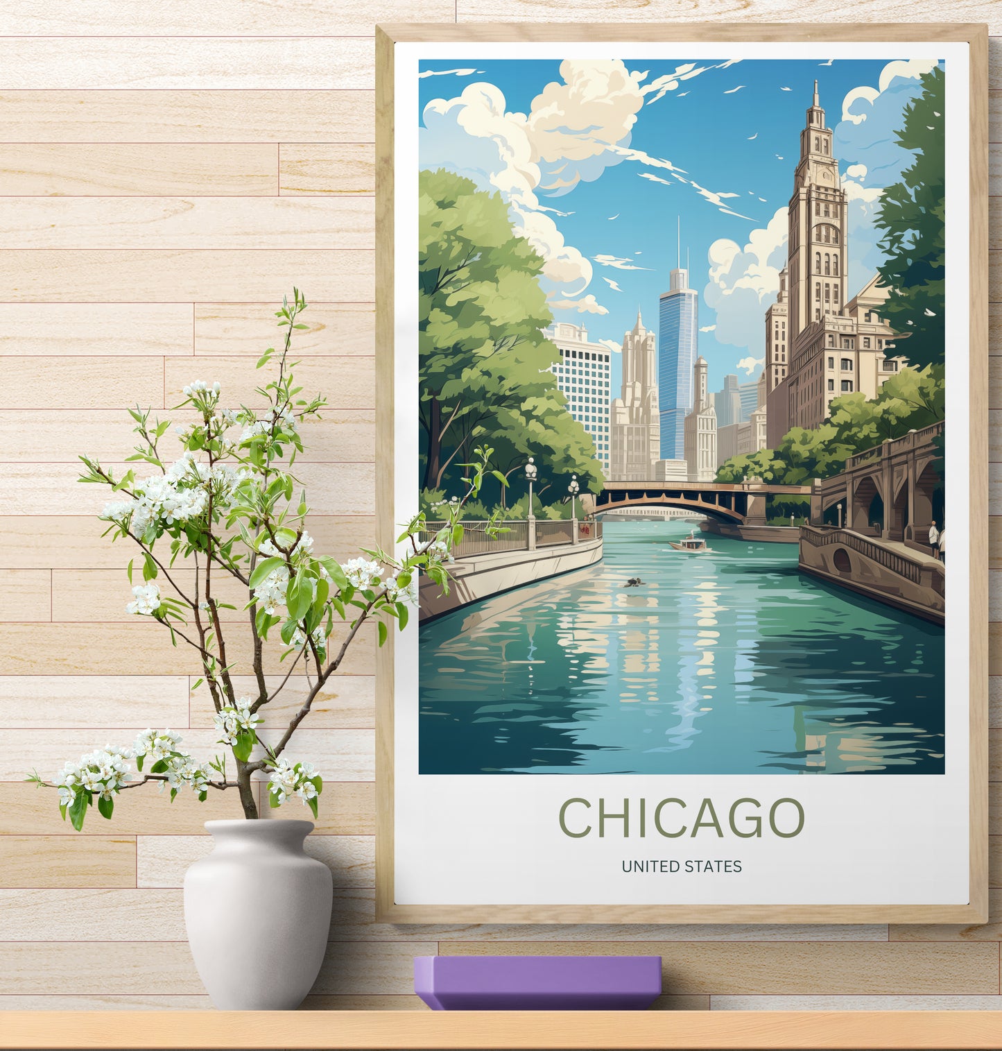 Travel Poster Chicago