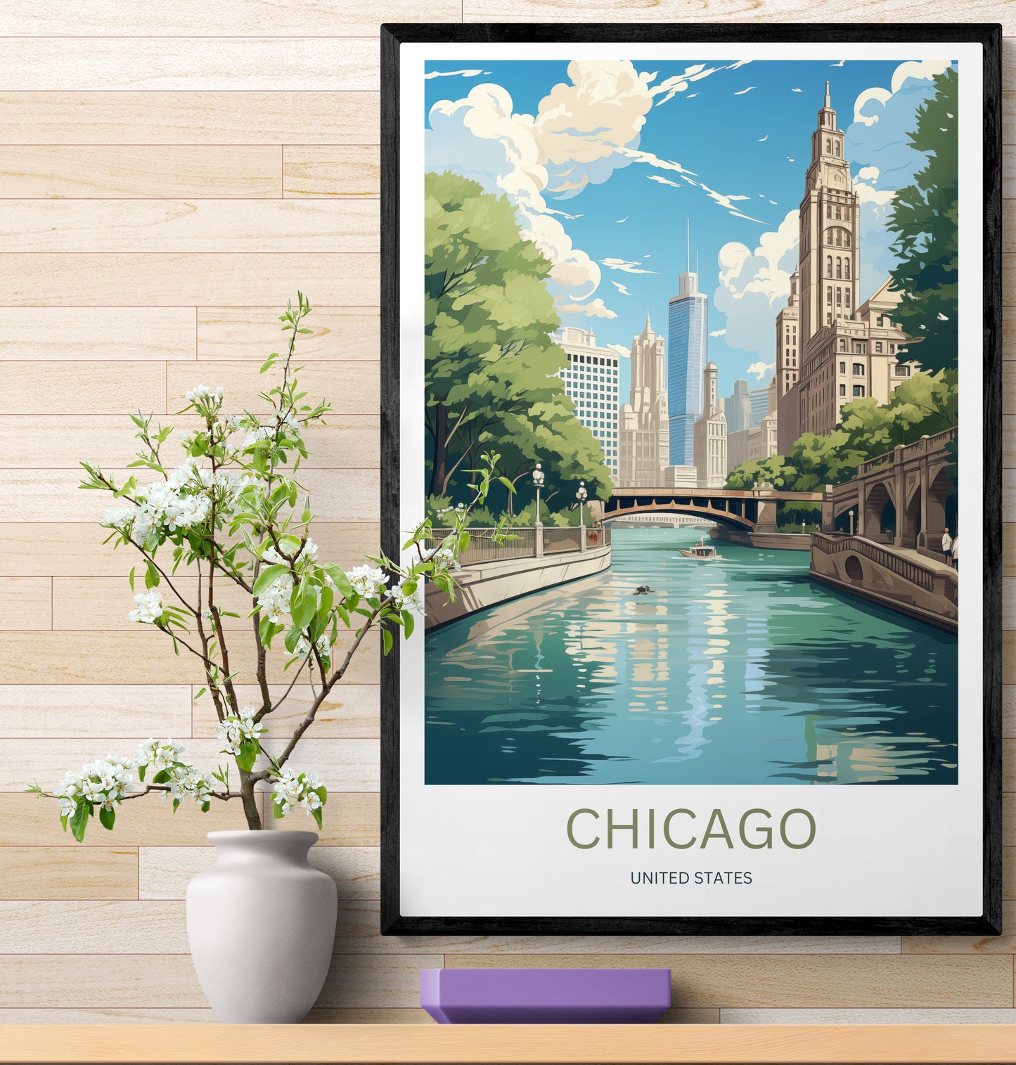 Travel Poster Chicago