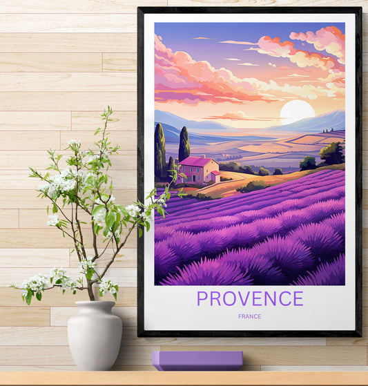 Travel Poster Provence