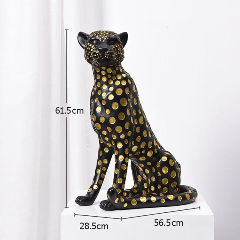 Leopard Skulptur