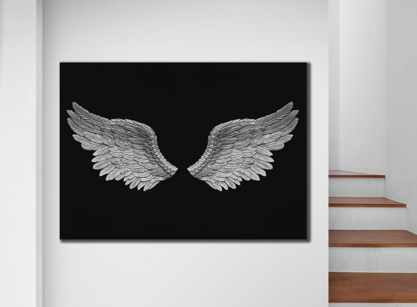 Angel wings canvas