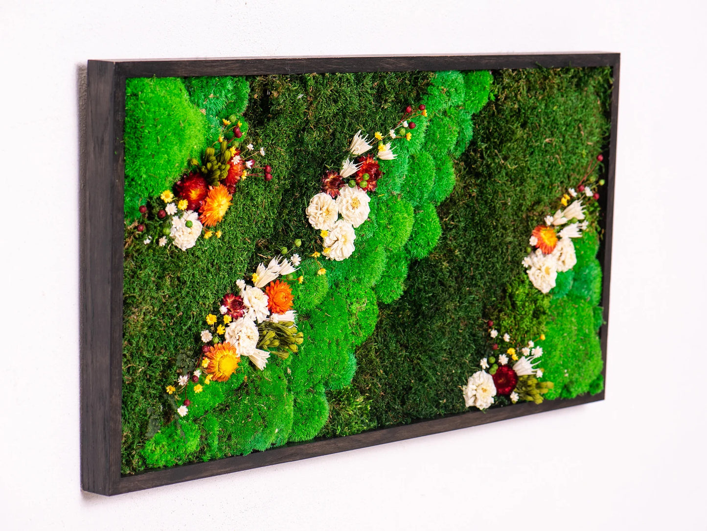 Moss Flowers Art by Luxana