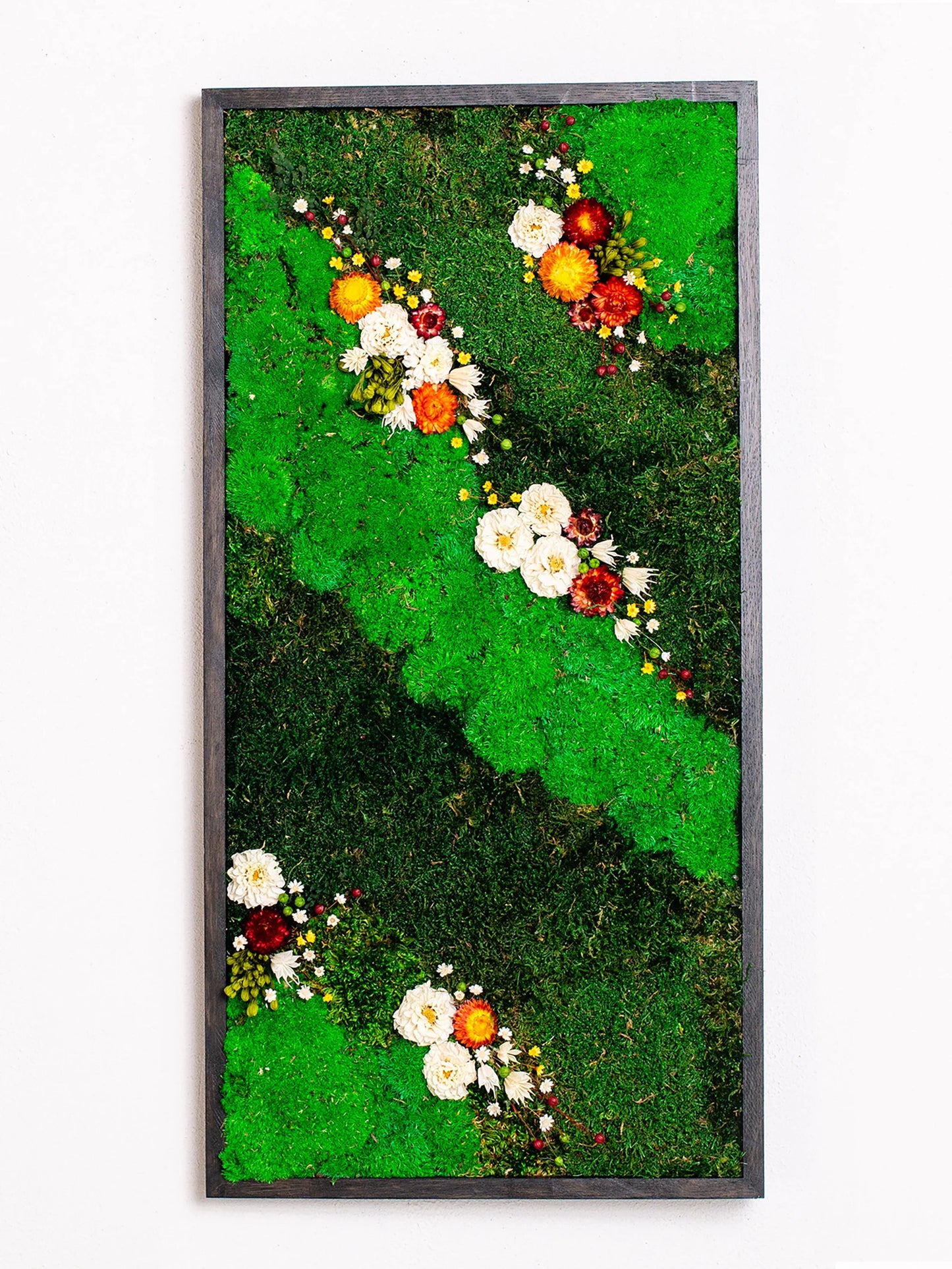 Moss Flowers Art by Luxana