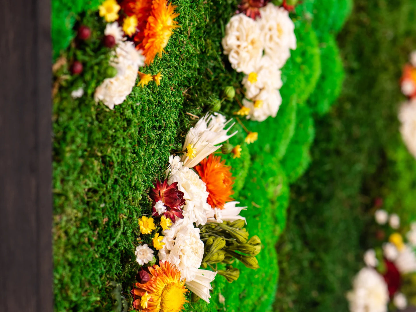 Moss Flowers Art by Luxana