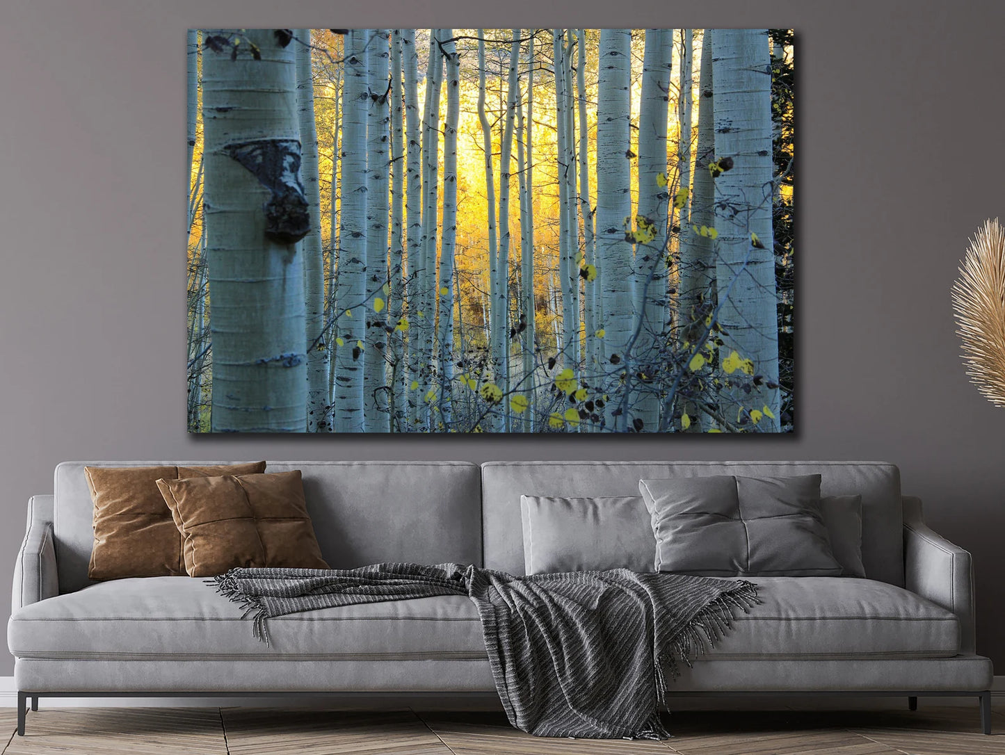 The Birch Forest Canvas